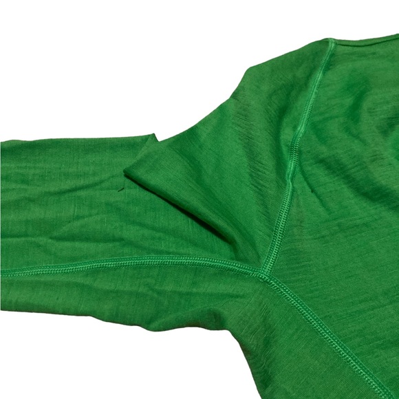 Icebreaker Printed Merino Wool Base Layer Bodyfit+ 200 Women’s size S in Green - Picture 9 of 10